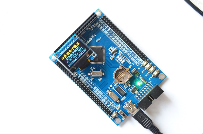 板载 MSP430F5438A芯片